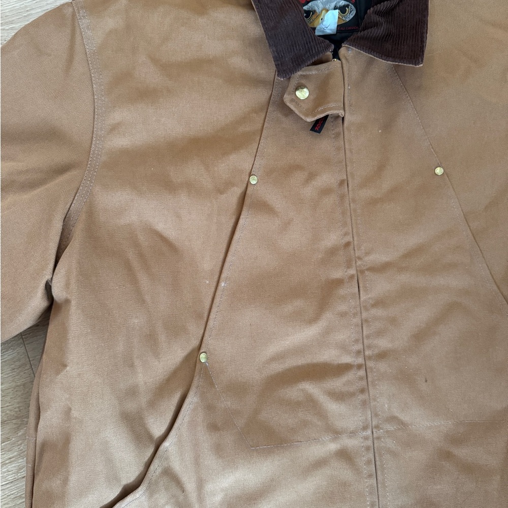 Rugged Brown Field Jacket - Picture 3 of 6